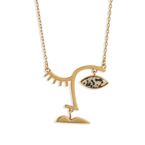 Madewell Jewelry - NEW Madewell Face Value Pendant Necklace